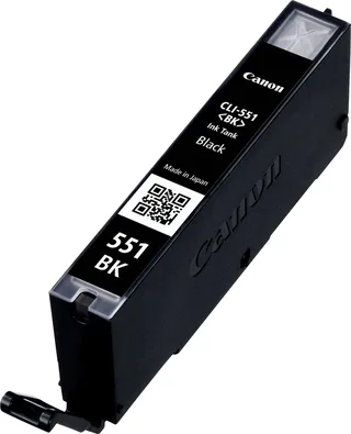 CLI-551 BK inktcartridge von Canon in Schwarz – Produktfoto 1 von 2