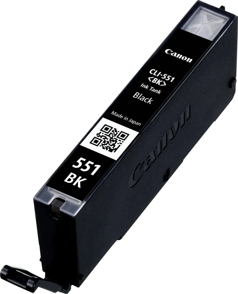 CLI-551 BK inktcartridge von Canon in Schwarz – Produktfoto 1 von 2