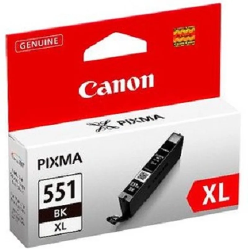 CLI-551XL BK - Inktcartridge / Hoge Capaciteit von Canon in Schwarz – Produktfoto