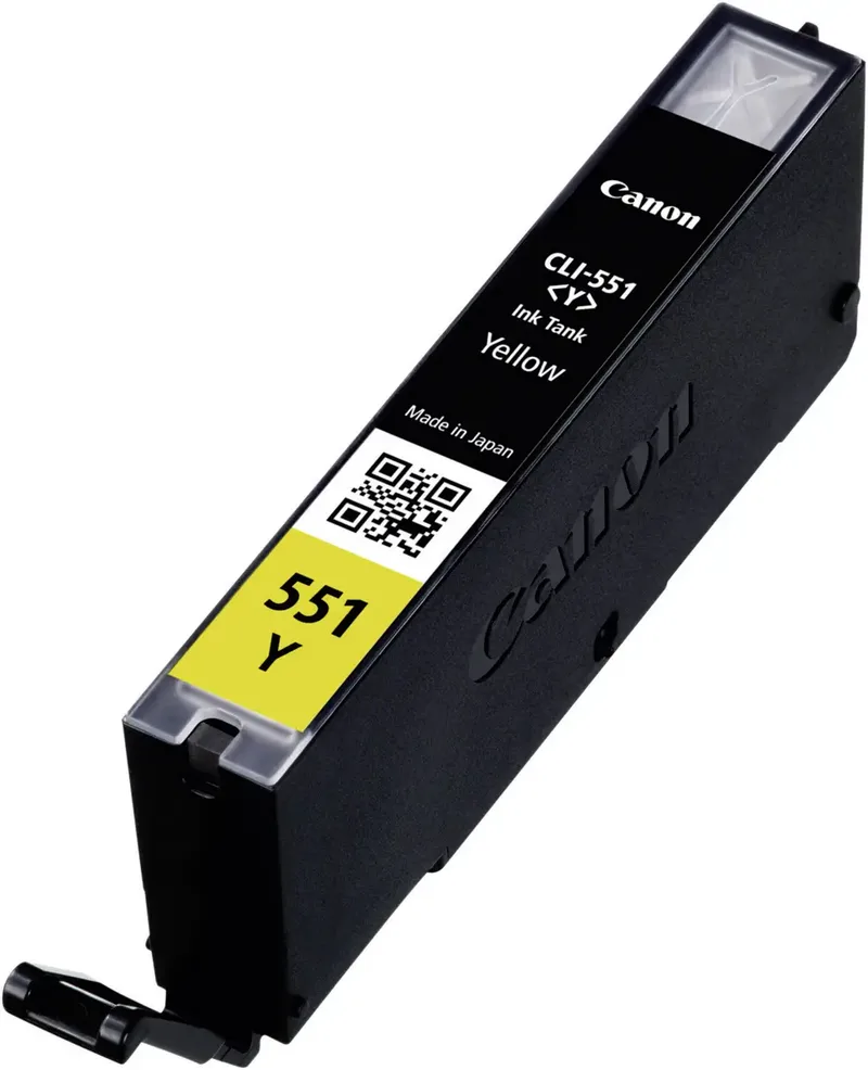 CLI-551Y - Inktcartridge - Origineel - Standaard capaciteit de Canon en Jaune – photo produit 2 sur 2