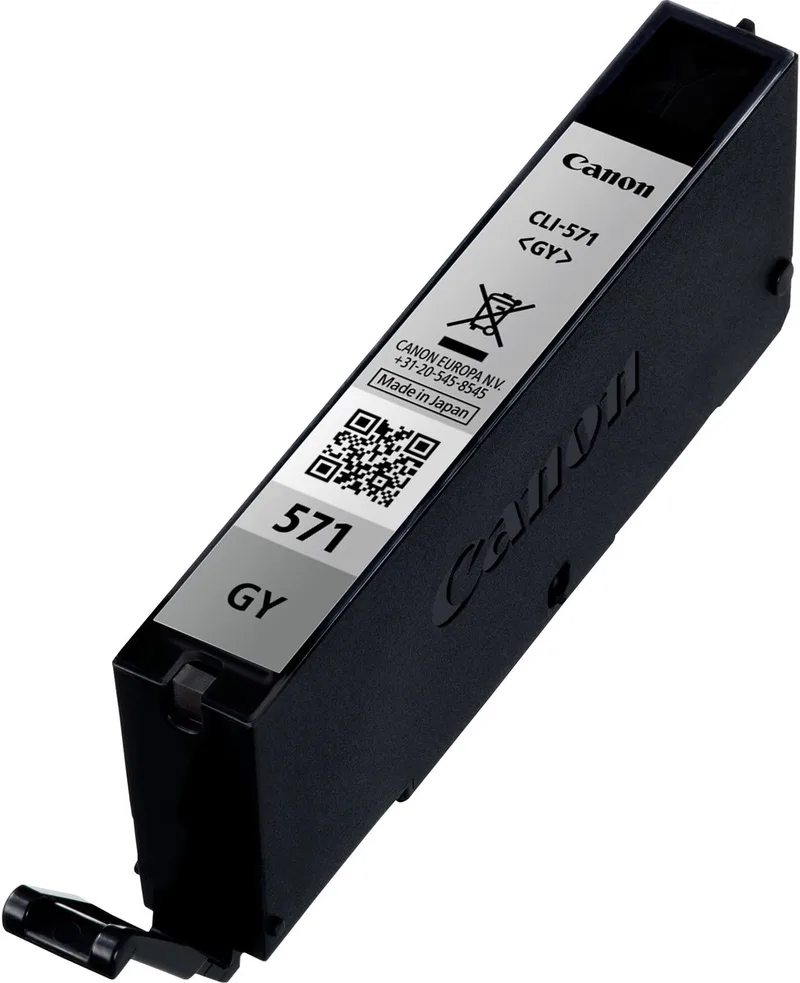 CLI-571GY - Inktcartridge von Canon in Grau – Produktfoto