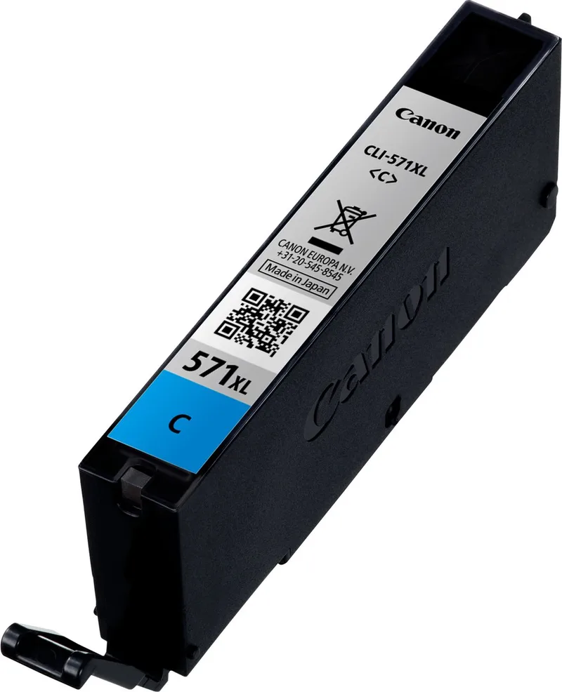 CLI-571XL - Inktcartridge / Hoge Capaciteit von Canon in Cyaan – Produktfoto