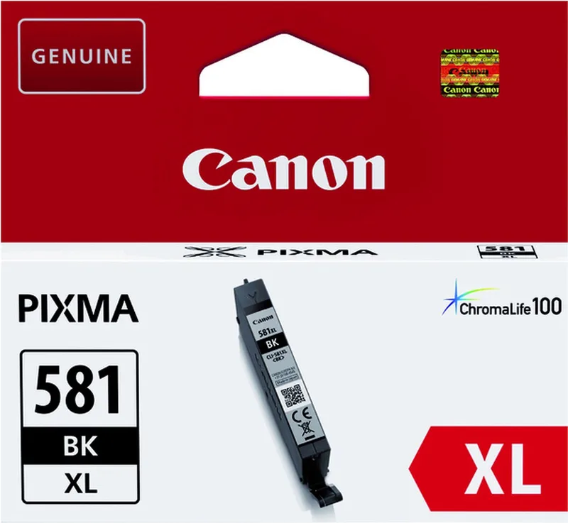 CLI-581BK XL - Inktcartridge - Origineel - Hoge capaciteit - Retourzakje de Canon en Noir – photo produit