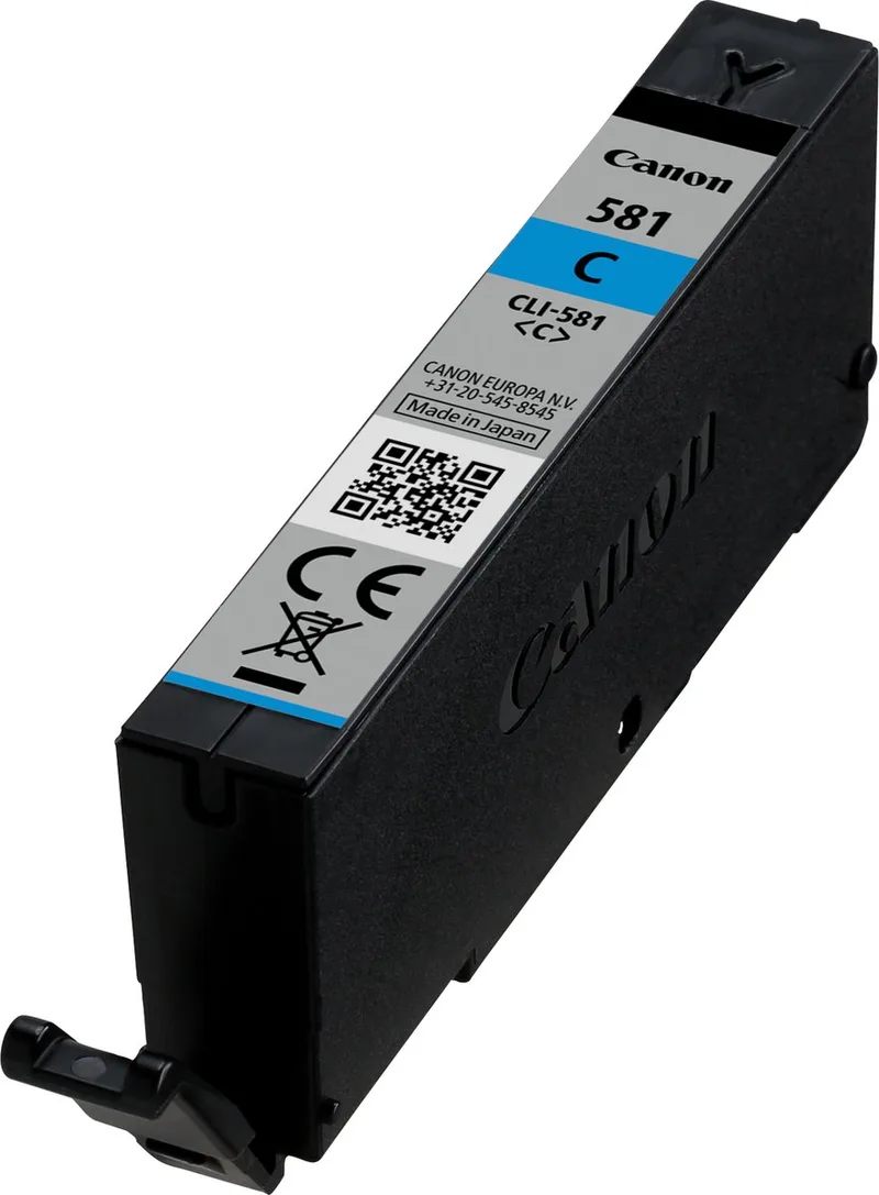 CLI-581C - Inktcartridge - Origineel - Standaard capaciteit by Canon in Cyaan – product photo 1 of 2
