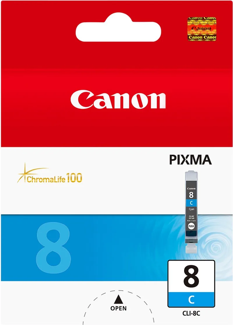 CLI-8C Inktcartridge / Cyan de Canon en Cyaan – photo produit