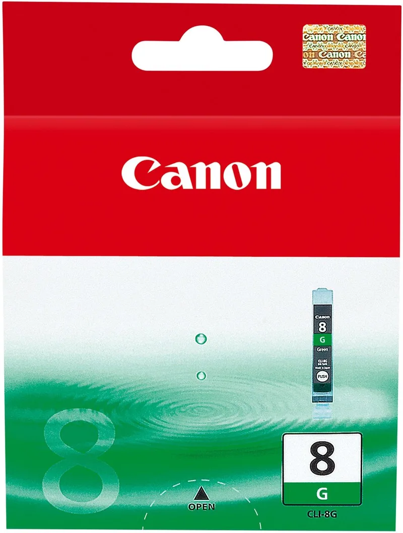 CLI-8G - Inktcartridge de Canon en Vert – photo produit