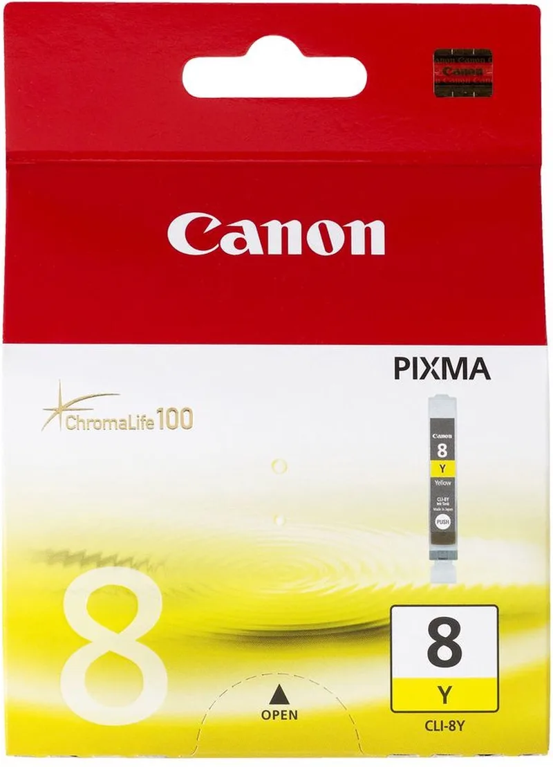 CLI-8Y inktcartridge von Canon in Gelb – Produktfoto
