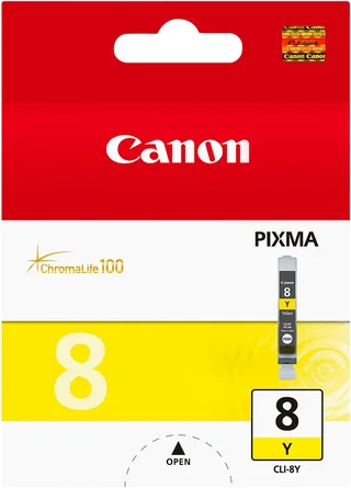 CLI-8Y Inktcartridge / Yellow von Canon in Gelb – Produktfoto 1 von 2