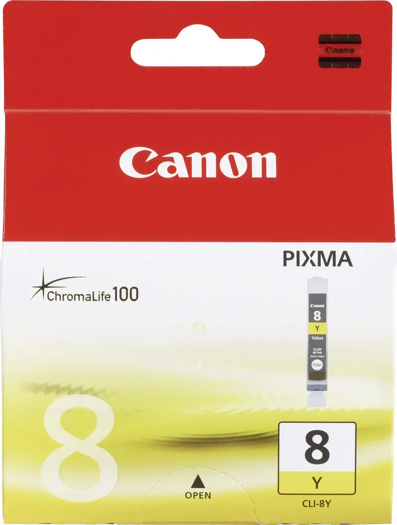 CLI-8Y Inktcartridge / Yellow von Canon in Gelb – Produktfoto 2 von 2