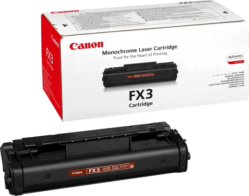 FX-3 - Tonercartridge fra Canon i Sort – produktbillede