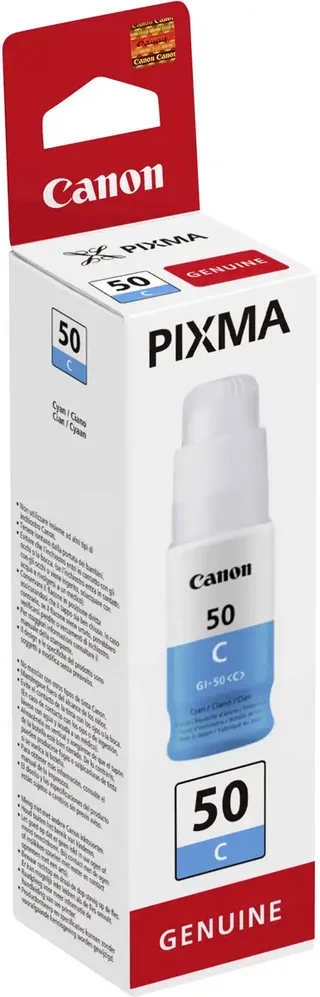 GI-50C - Inktfles - Origineel - Hoge Capaciteit de Canon en Cyaan – photo produit 2 sur 2