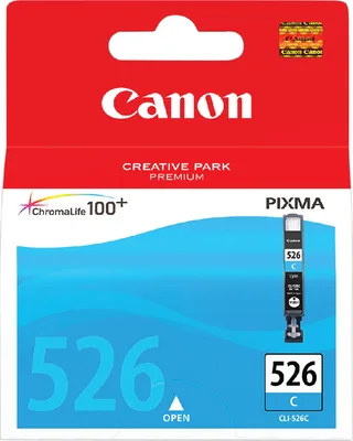 Inktcartridge Canon CLI-526 blauw de Canon – photo produit 1 sur 2