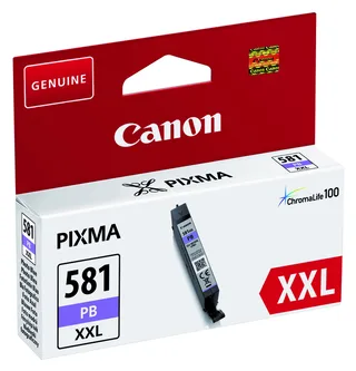 Inktcartridge Canon CLI-581XXL foto blauw de Canon – photo produit 1 sur 2