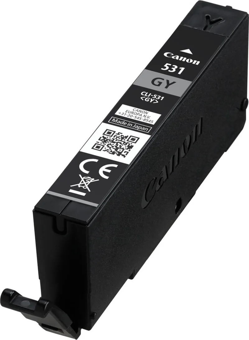 Inktcartridge CLI-531 GY Origineel Grijs 6122C001 de Canon en Kleurloos – photo produit