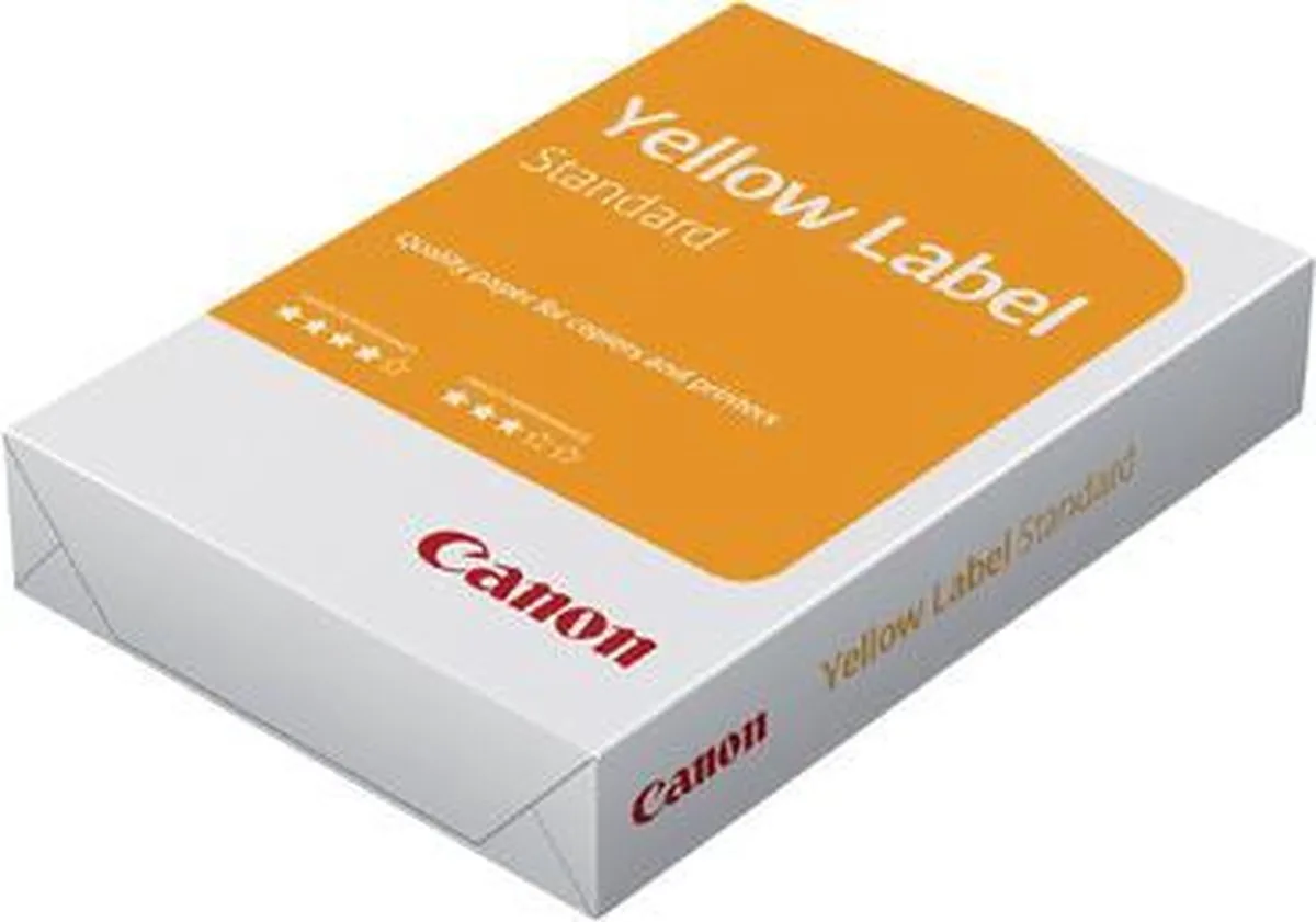Kopieerpapier Canon Yellow Label - A3 - 80gr - 500vel de Canon en Blanc – photo produit