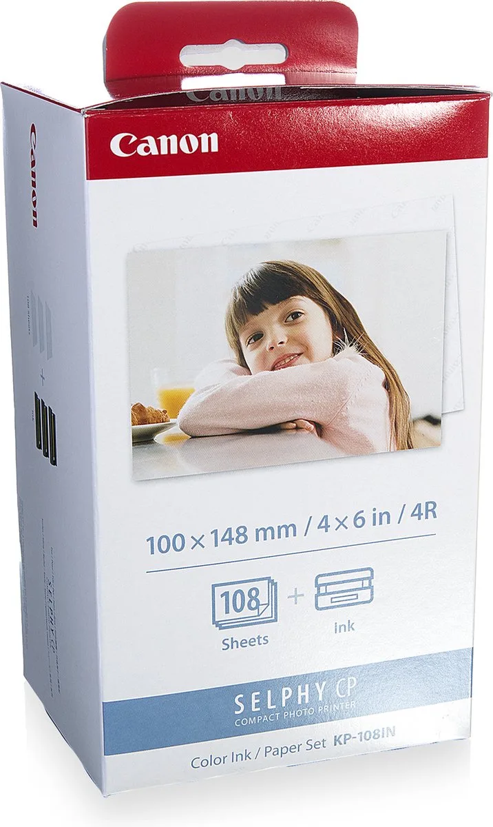 KP-108IN - Inktcartridges + Fotopapier de Canon en Kleur – photo produit