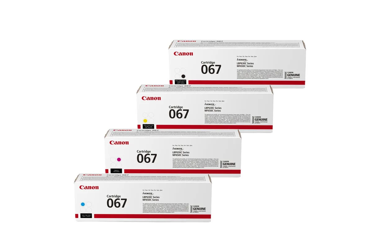 Original 067 Toner - 4er Multipack von Canon – Produktfoto