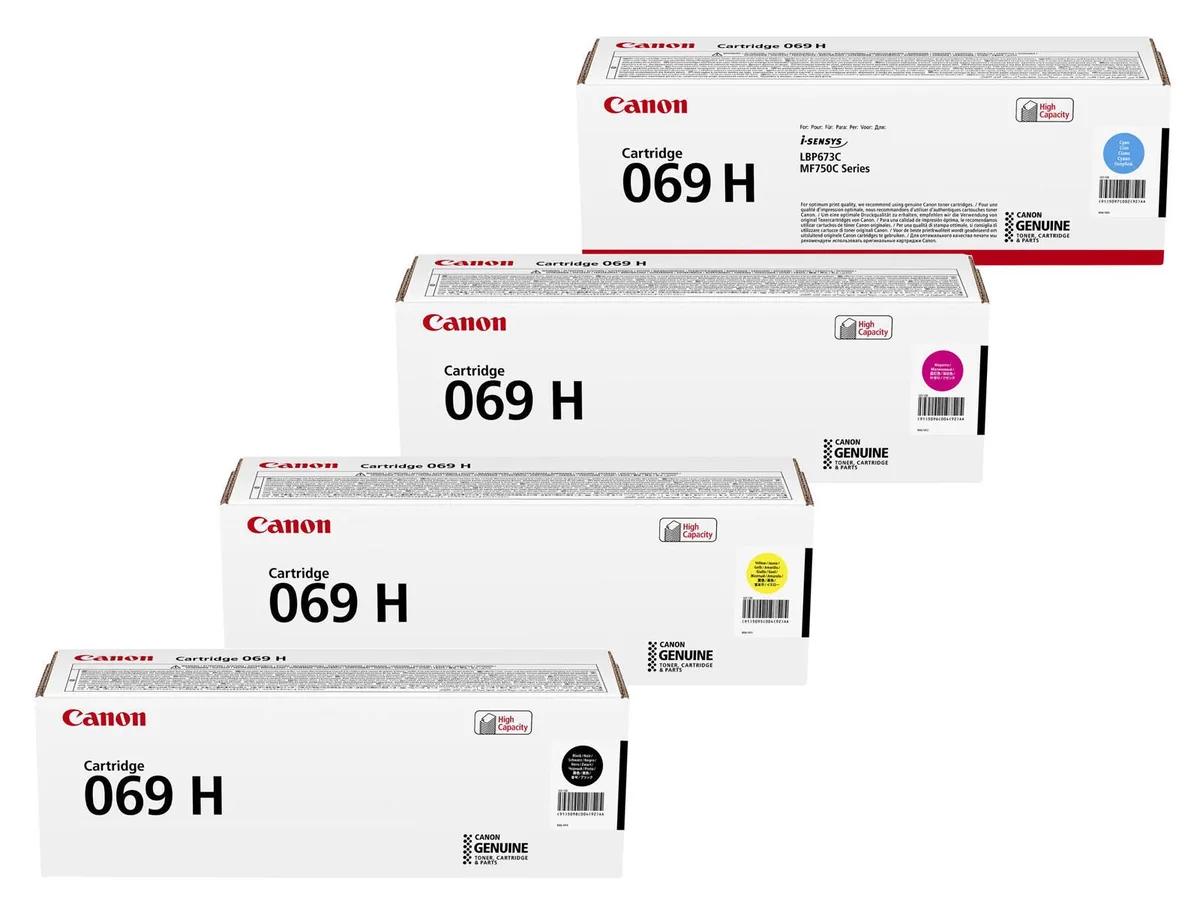 Original 069H Toner - 4er Multipack von Canon – Produktfoto