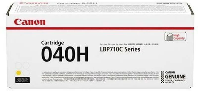 Original Ink Cartridge Canon 040H von Canon in Gelb – Produktfoto