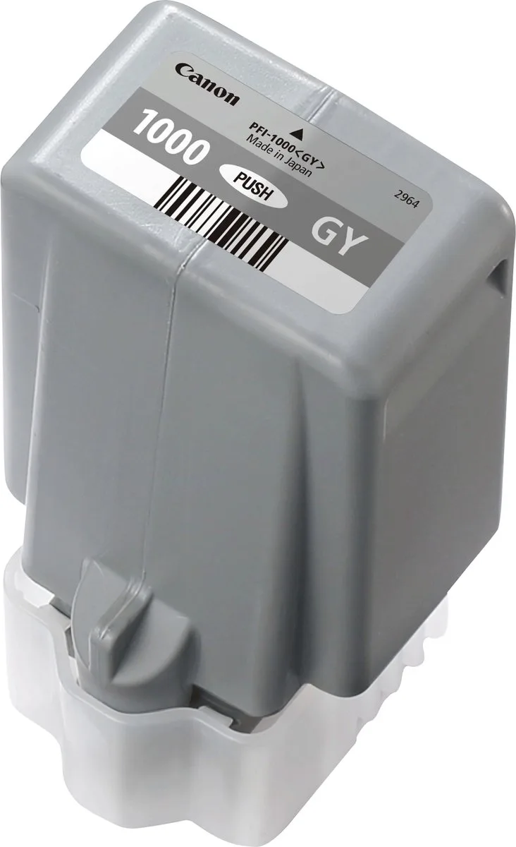 Original Ink Cartridge Canon PFI-1000 GY Grey von Canon in Grau – Produktfoto