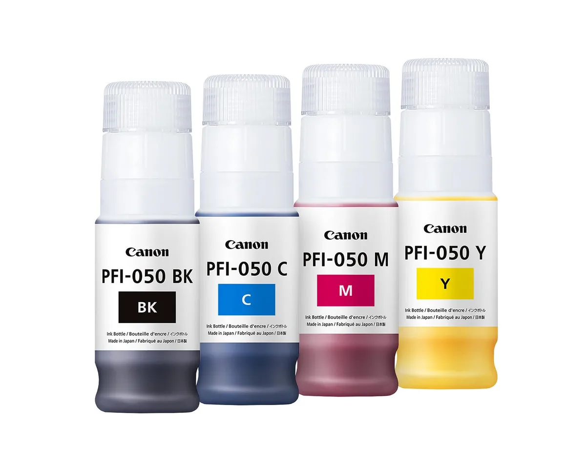 Original PFI-050 Druckerpatronen - 4er Multipack fra Canon – produktbillede