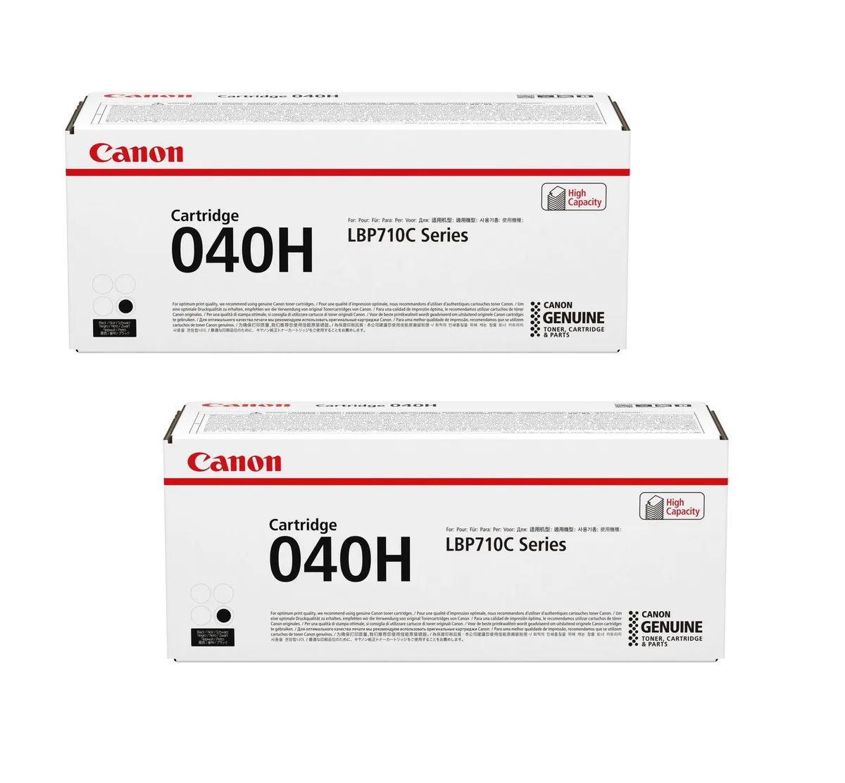Original Toner 040H Doppelpack schwarz (OP0461C001DP) von Canon – Produktfoto