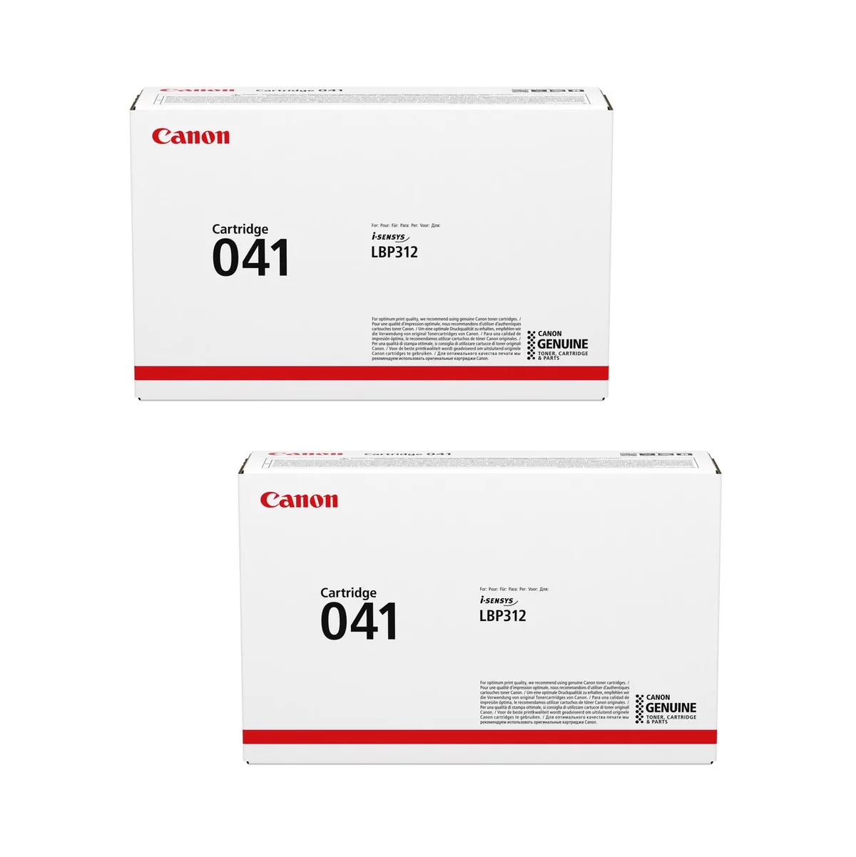 Original Toner 041 Doppelpack schwarz (OP0452C002DP) by Canon – product photo