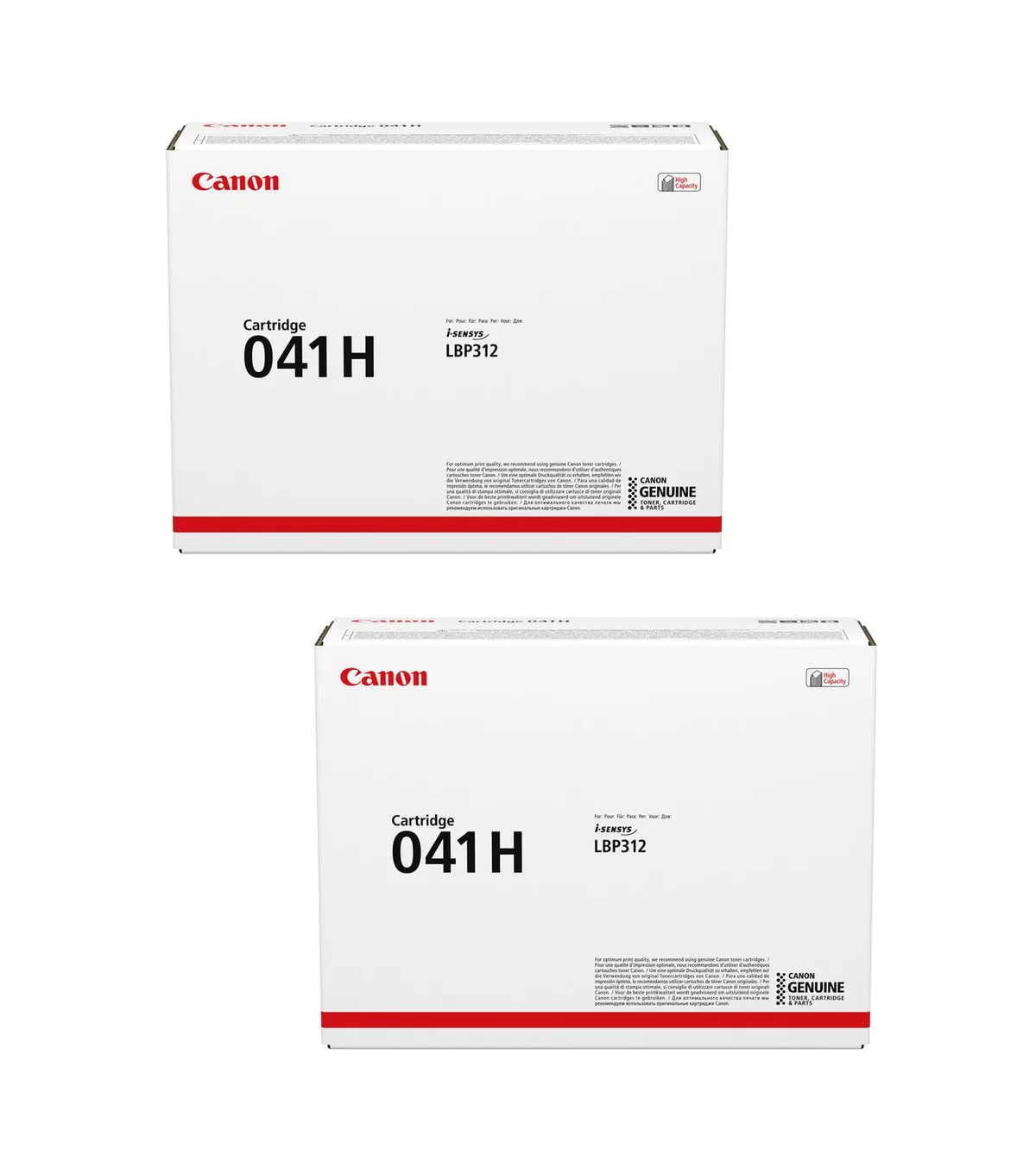 Original Toner 041H Doppelpack schwarz (OP0453C002DP) von Canon – Produktfoto