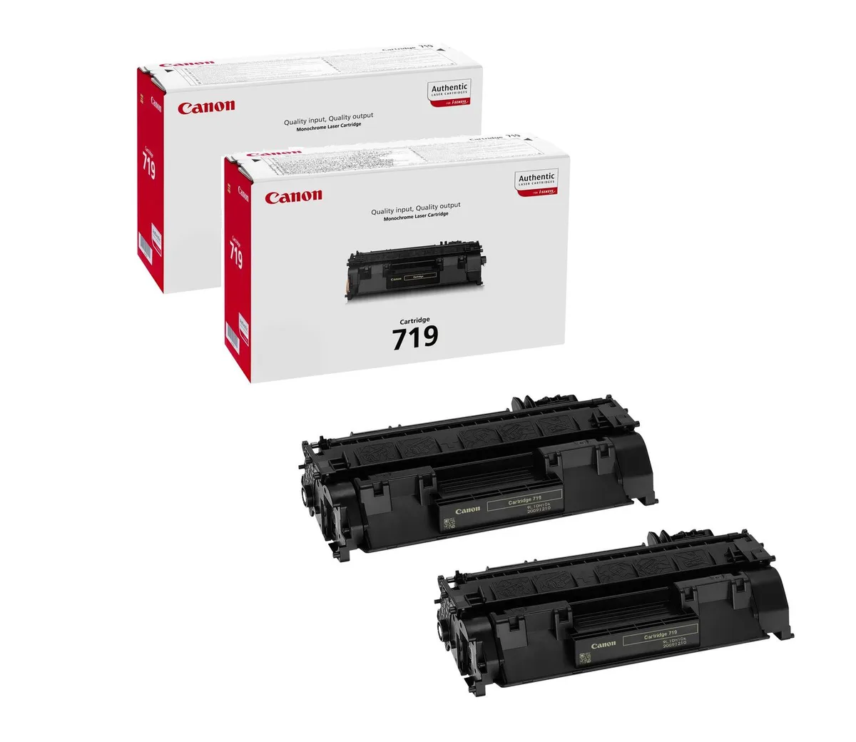 Original Toner 719 Doppelpack schwarz 2.100 Seiten (OP3479B002) von Canon – Produktfoto