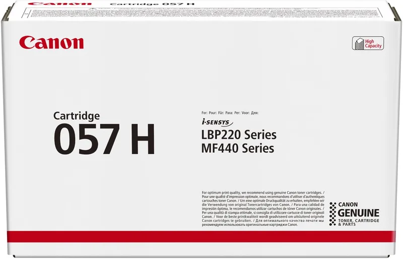 Original Toner Canon i-SENSYS 057H de Canon en Noir – photo produit