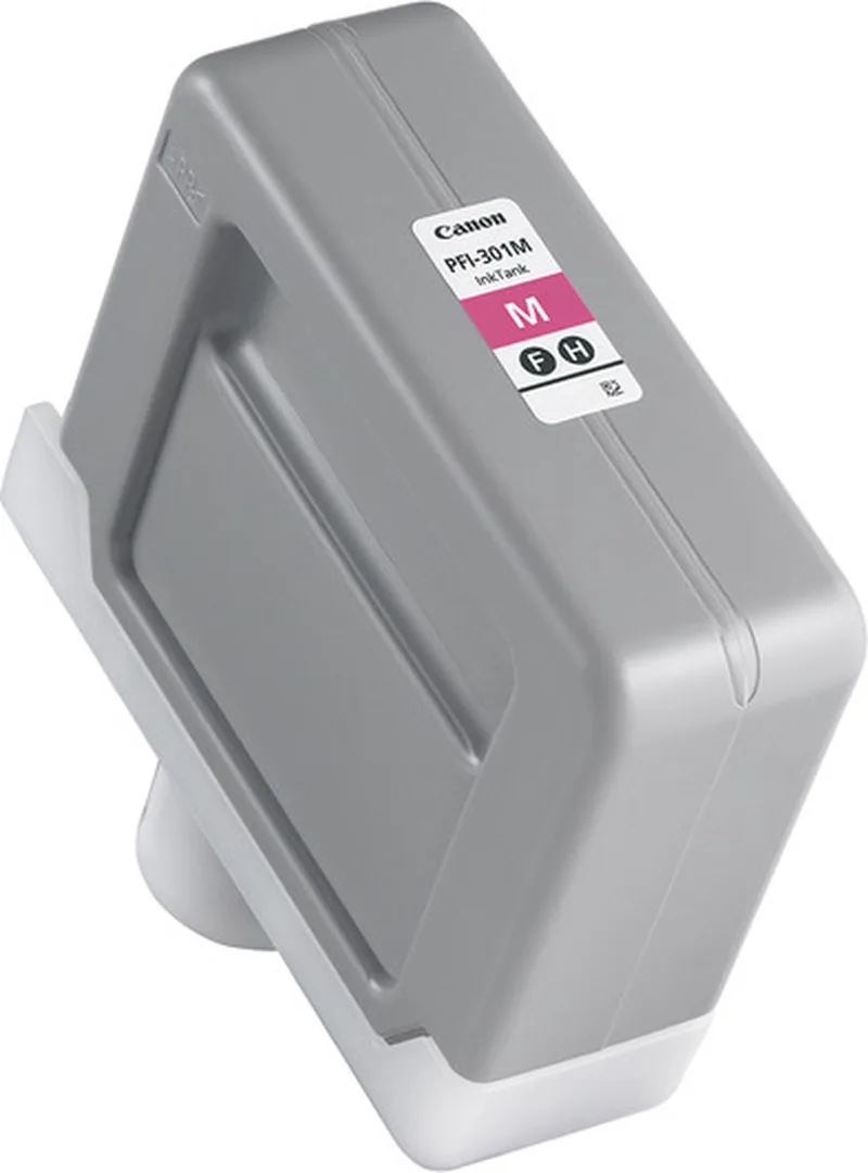 PFI-301M - Inktcartridge / Pigment de Canon en Magenta – photo produit