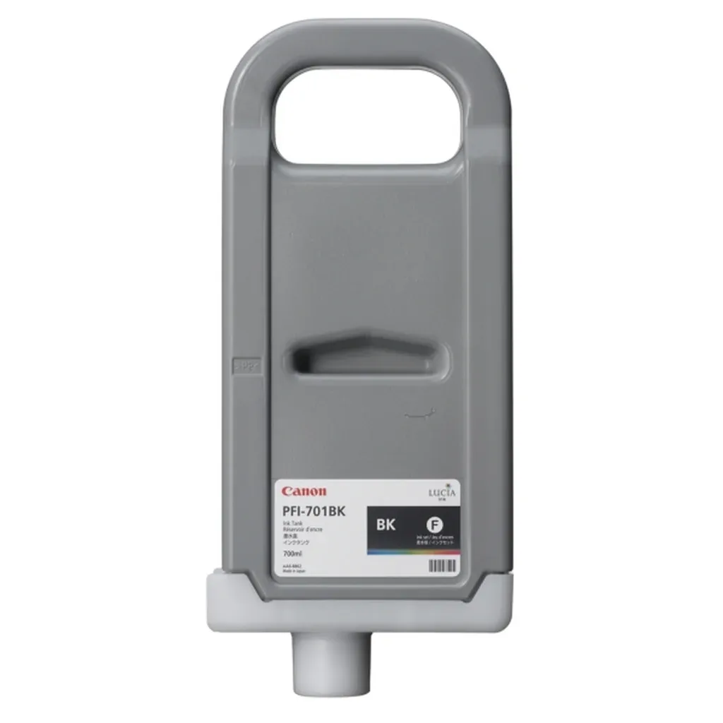 Blækpatron sort PFI-701BK N/A fra Canon – produktbillede