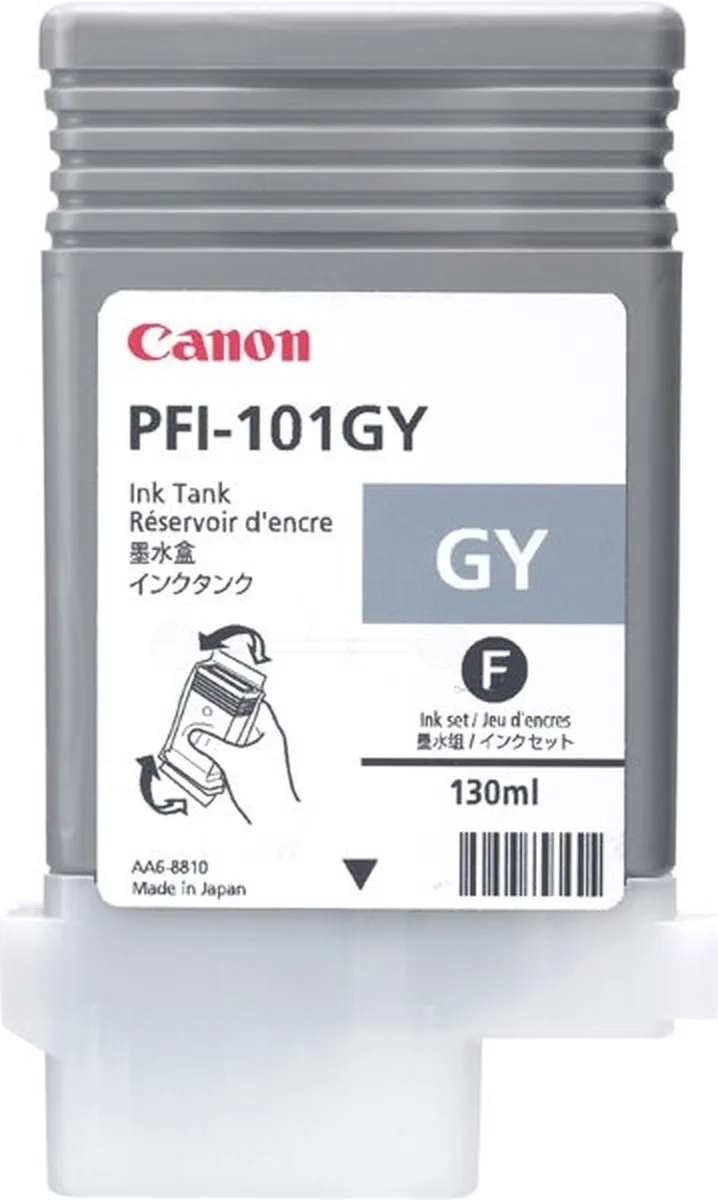 PFI101 Inktcartridge by Canon in Grey – product photo