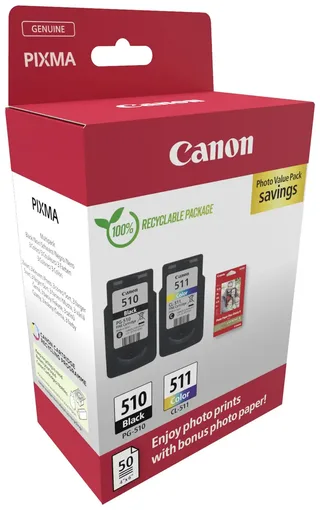 Multipack für Canon Pixma MP260/MP240 von Canon in Schwarz – Produktfoto 2 von 2