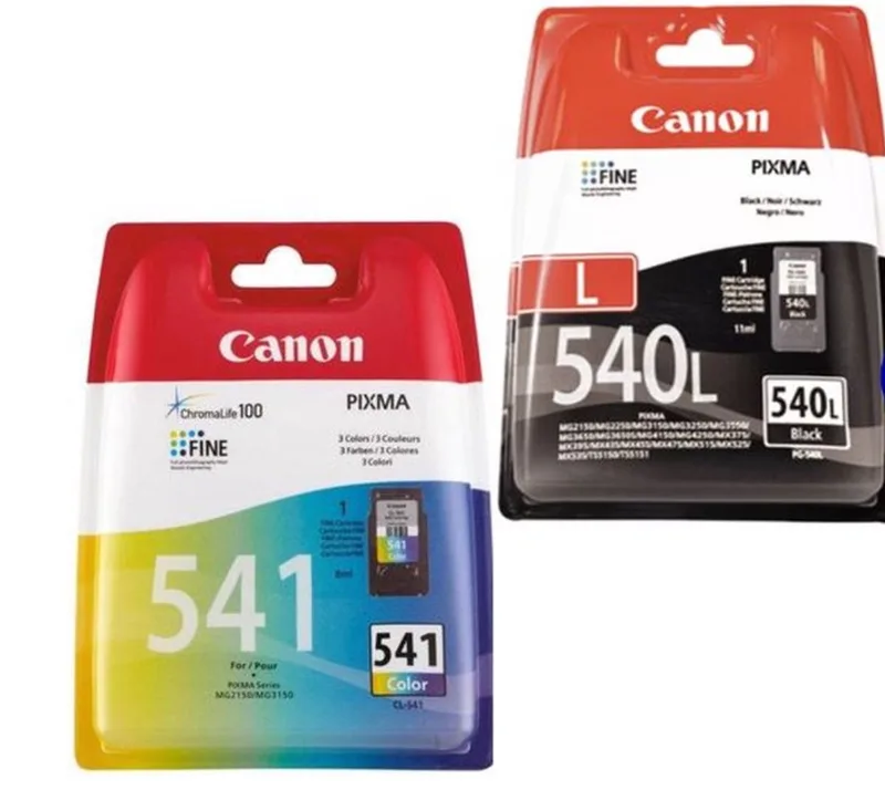 PG-540L & CL-541 - Inktcartridge - Origineel - Kleur en Zwart + Retourzakje von Canon in Zwart – L – Produktfoto
