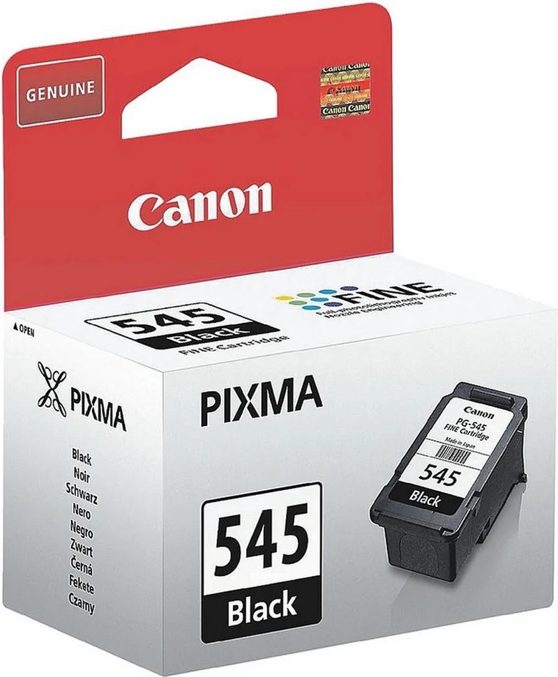 PG-545 - Inktcartridge - Origineel - Standaard capaciteit - Retourzakje von Canon in Schwarz – Produktfoto