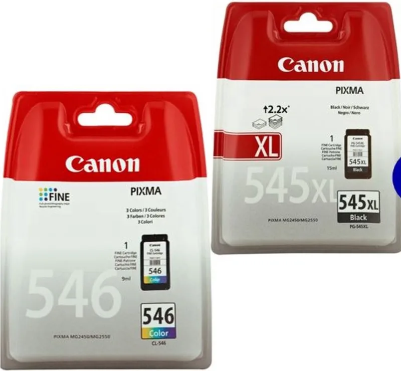 PG-545XL + CL-546 - Inktcartridge - Origineel - Kleur en + Retourzakje by Canon in Zwart XL – product photo