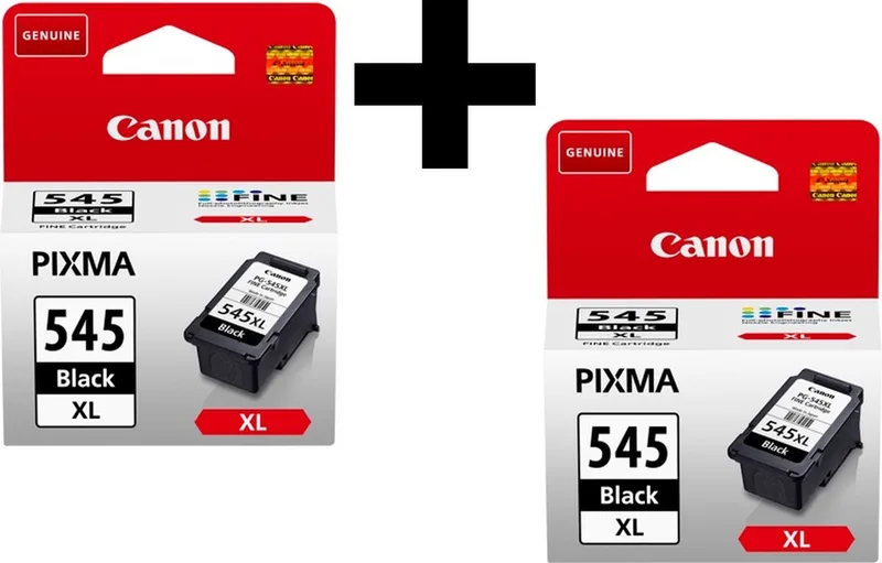 PG-545XL - Inktcartridges - Origineel - Hoge capaciteit - Retourzakje de Canon en Zwart 2x – photo produit