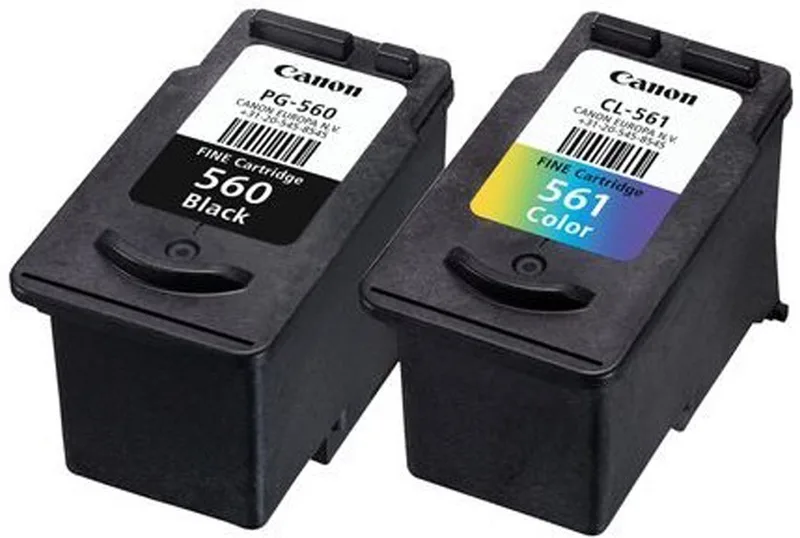 PG-560/CL-561 - Inktcartridge - Zwart / Multicolor de Canon en Multicolore – photo produit