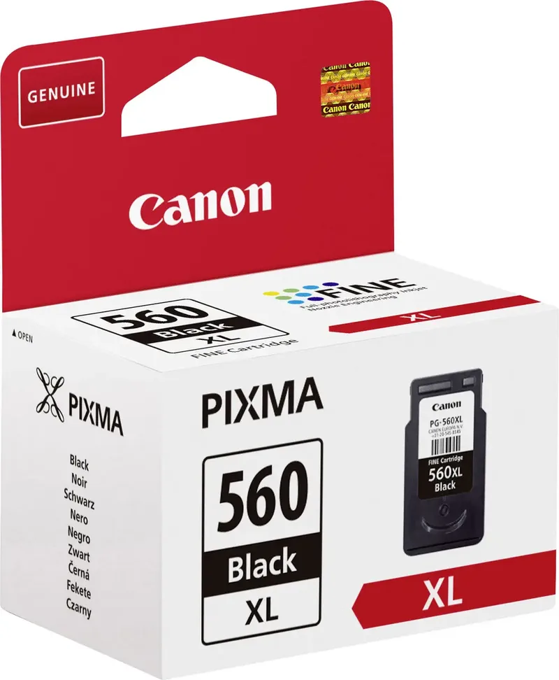 PG-560XL - Inktcartridge - Origineel - Hoge capaciteit von Canon in Schwarz – Produktfoto 2 von 2