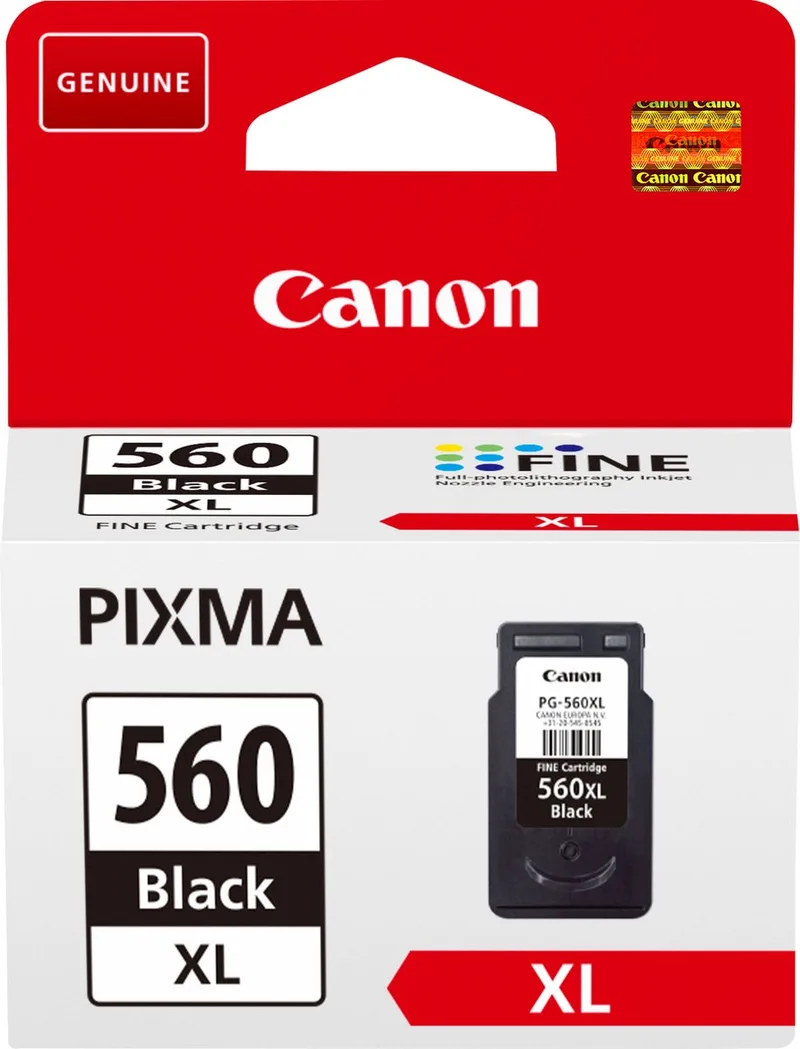 PG-560XL - Inktcartridge - Origineel - Hoge capaciteit von Canon in Schwarz – Produktfoto 1 von 2