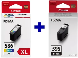 PG-595 + CL-586XL - Inktcartridge - Origineel - Hoge capaciteit - Kleur en + Retourzakje