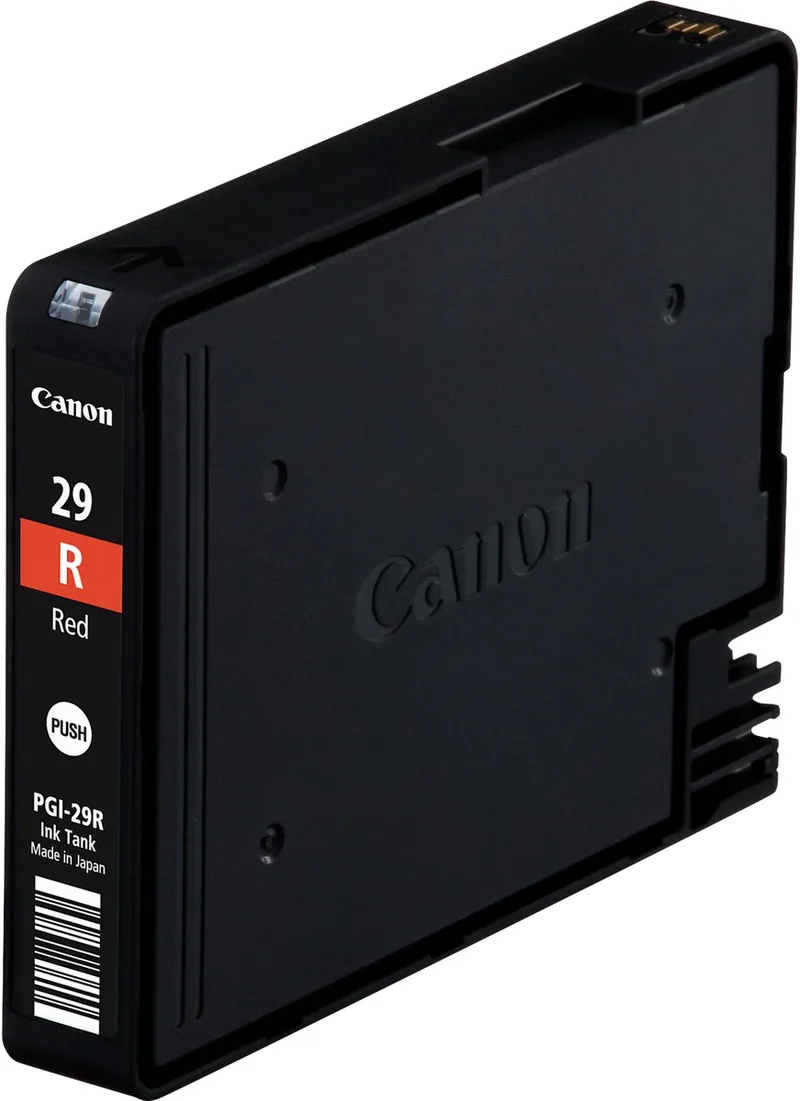 PGI-29R - Inktcartridge fra Canon i Rød – produktbillede