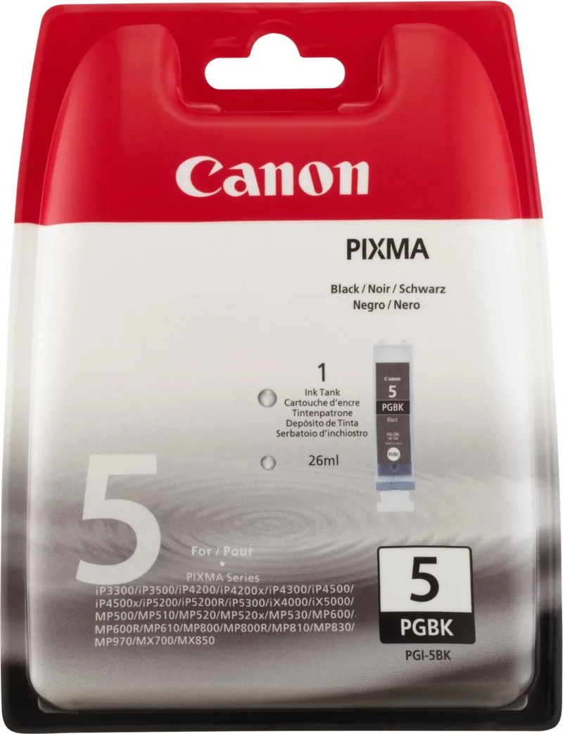 PGI-5 - Inktcartridge by Canon in Black – product photo