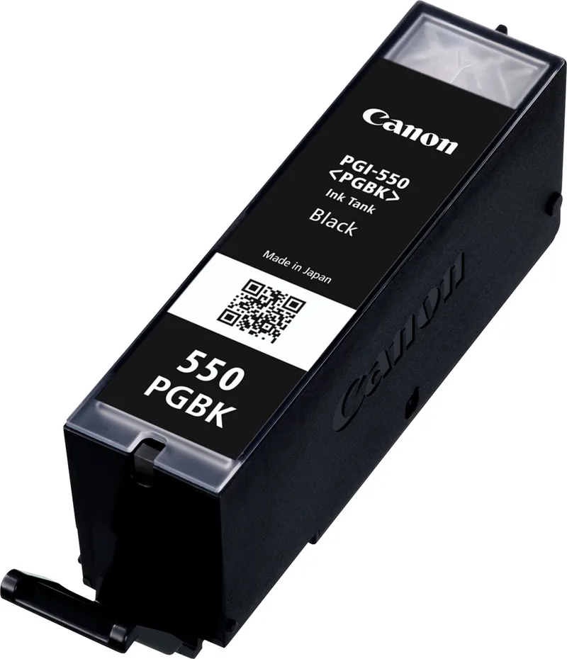 PGI-550PGBK - Inktcartridge / Pigment de Canon en Noir – photo produit