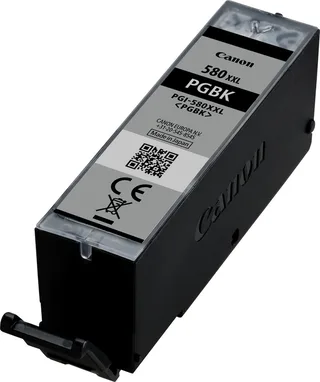 PGI-580PGBK XXL inkt cartridge pigment extra hoge capaciteit (origineel) de Canon en Noir – photo produit 1 sur 2