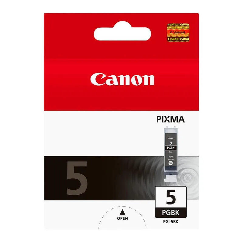 PGI-5BK zwarte inktcartridge van Canon – productfoto