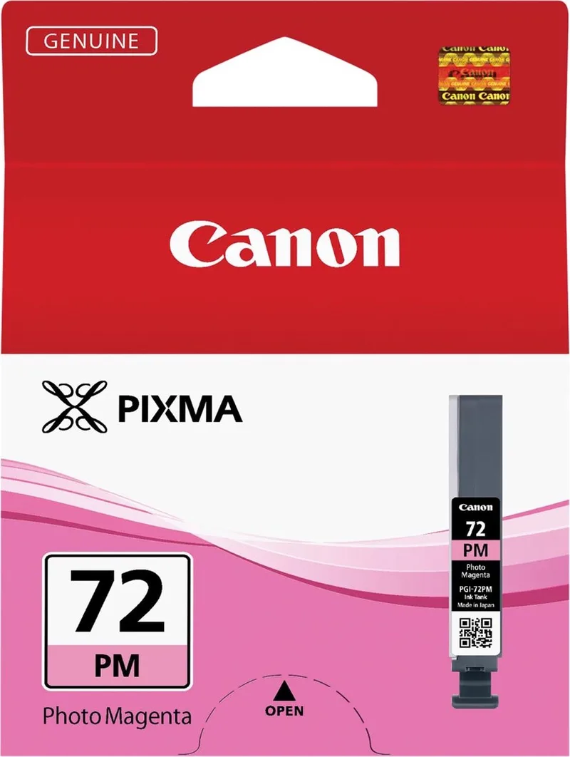 pgi 72 - Inktcartridge - Foto + Retourzakje de Canon en Magenta – photo produit