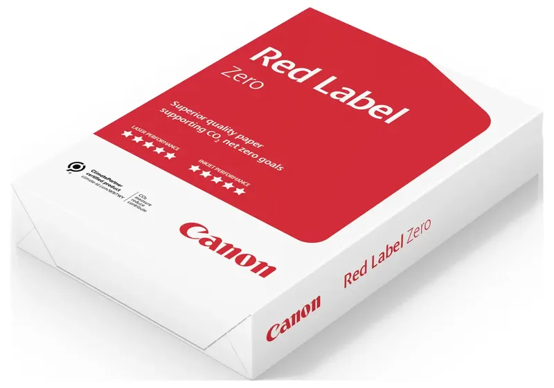 Red Label Zero 97006197 Universal Druckerpapier Kopierpapier DIN A4 80 g/m² 500 Blatt Weiß von Canon – Produktfoto