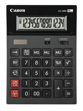 Rekenmachine Canon AS-2400 von Canon – Produktfoto 1 von 2